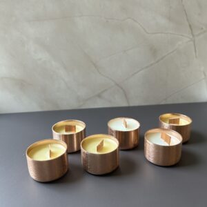 Refillable Copper Tea Candles